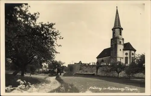 Ak Waldshut Tiengen am Hochrhein, Kirche am Mühlenweg