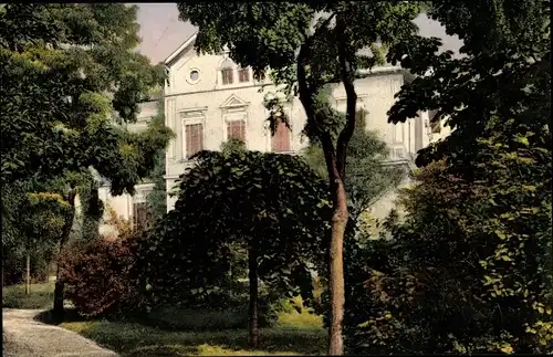 Ak Niederlössnitz Niederlößnitz Radebeul Sachsen, Töchterpensionat Hirt, Villa