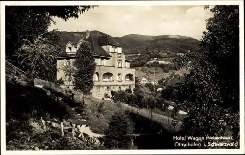 Ak Ottenhöfen im Schwarzwald, Hotel Wagen