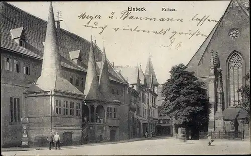 Ak Einbeck in Niedersachsen, Rathaus