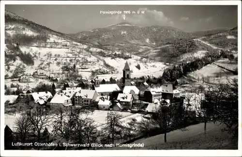 Ak Ottenhöfen im Schwarzwald, Winterpanorama, Hornisgrinde