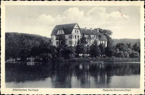 Ak Gremsmühlen Malente in Ostholstein, Städtisches Kurhaus