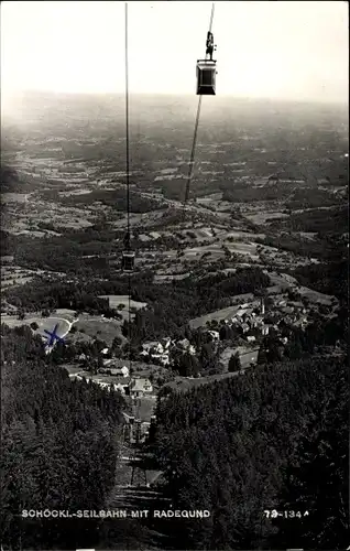 Ak Sankt Radegund bei Graz Steiermark, Schöckl, Seilbahn, Radegund