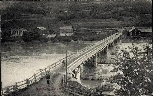 Ak Sundbroen Norwegen, Brücke