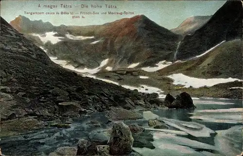 Ak Hohe Tatra Polen, Morskie Oko, Meerauge, Frosch-See