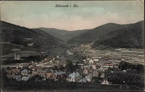 Ak Schirmeck Elsass Bas Rhin, Panorama