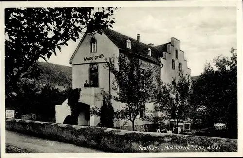 Ak Lay an der Mosel Koblenz, Gasthof Moselgruß