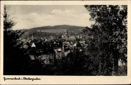 Ak Gummersbach im Oberbergischen Kreis, Blick auf den Ort