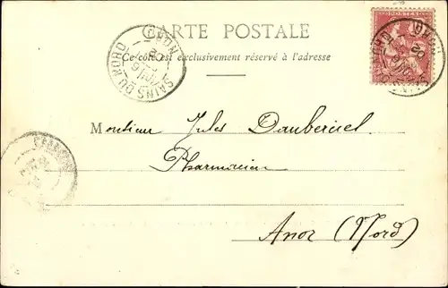 Ak Bazeilles Ardennes, Chateau Dorival