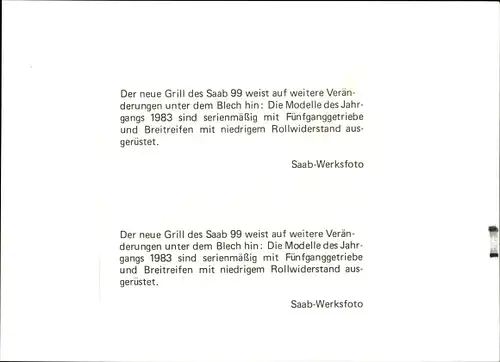 Foto Auto, Saab 99, 1983