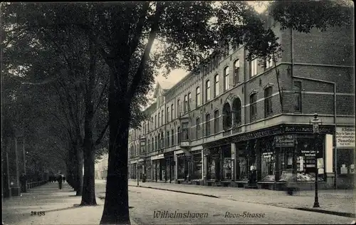 Ak Wilhelmshaven an der Nordsee, Roonstraße