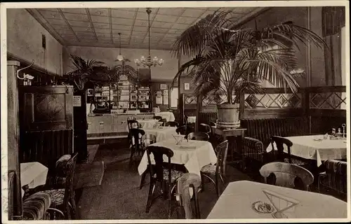 Ak Wilhelmshaven an der Nordsee, Kurhaus im Park, Innenansicht