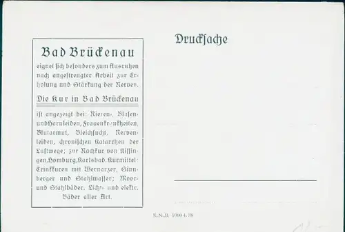 Landkarten Ak Bad Brückenau im Sinntal Unterfranken, Halle, Leipzig, Gemünden, Aschaffenburg