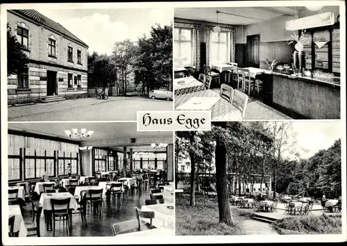 Ak Egge Zurstraße Waldbauer Breckerfeld im Sauerland, Gasthaus Haus Egge