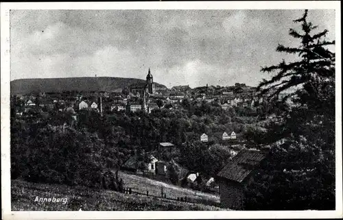 Ak Annaberg Buchholz im Erzgebirge, Panorama