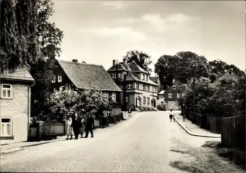 Ak Rothenkirchen Steinberg im Vogtland, Hauptstraße