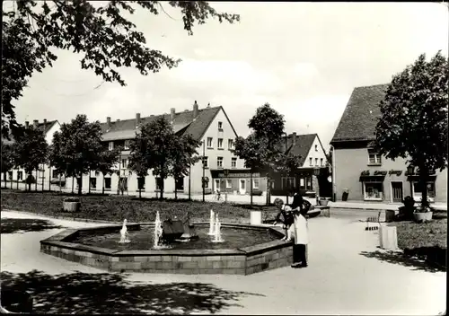 Ak Johanngeorgenstadt im Erzgebirge Sachsen, Park Eibenstocker Straße