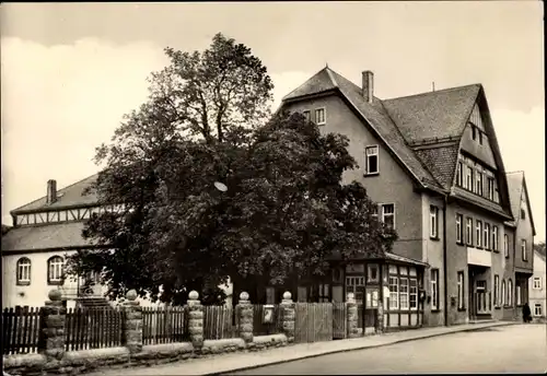 Ak Weißenborn Holzland in Thüringen, HO Gaststätte Thüringer Hof, FDGB Vertragsheim