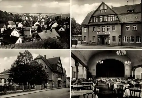 Ak Weißenborn Holzland Thüringen, HO-Gaststätte und FDGB-Vertragsheim Thüringer Hof