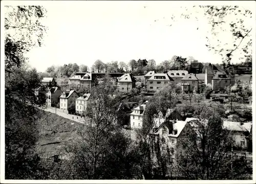 Ak Hirschberg an der Saale, Rudolf Breitscheid Straße, Karl Marx Straße