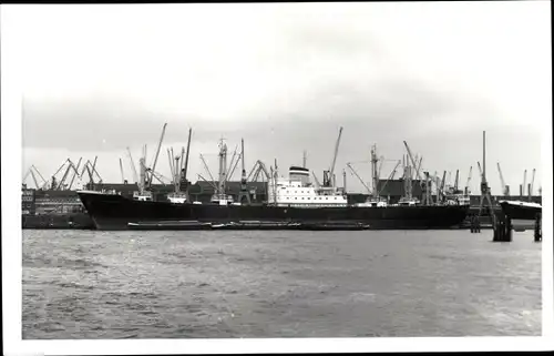 Foto Ak Frachtschiff München, HAPAG