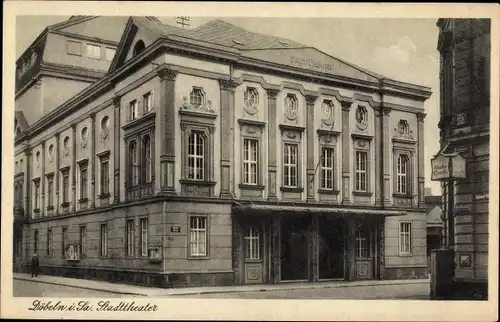 Ak Döbeln in Sachsen, Stadttheater