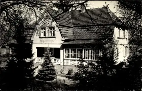 Foto Ak Burg im Spreewald, Haus Stenzinger
