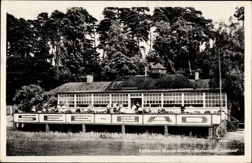 Ak Waren an der Müritz, Restaurant Seebad