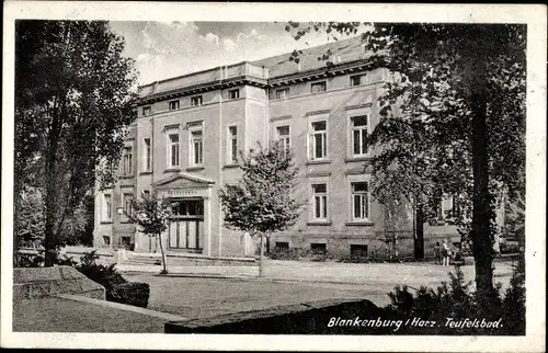 Ak Blankenburg am Harz, Teufelsbad