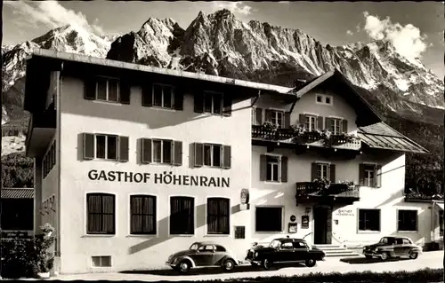 Ak Untergrainau Grainau in Oberbayern, Gasthof Höhenrain