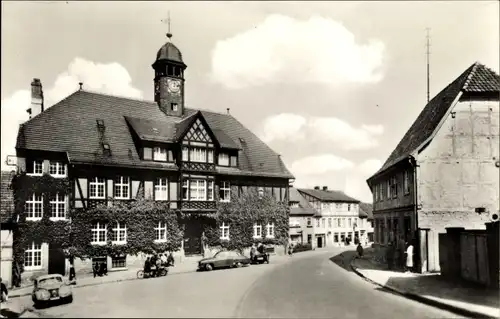 Ak Gernrode Quedlinburg im Harz, Rathaus
