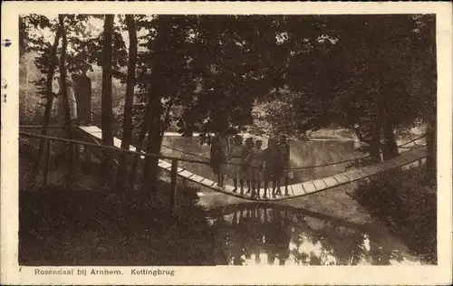 Ak Rosendaal Nordbrabant Niederlande, Kettingbrug