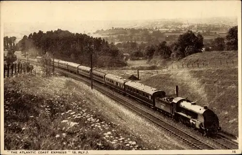 Ak Britische Eisenbahn, Atlantic Coast Express, Southern Railway