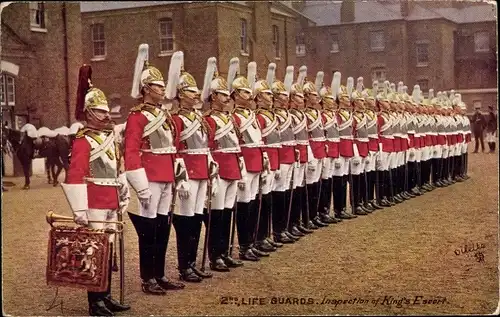 Ak 2nd Life Guards, Inspection of King's Escort