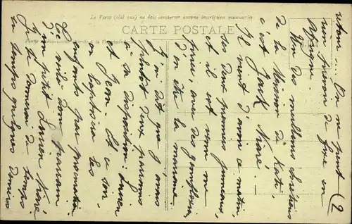 Ak Senegal, Boot auf einem Fluss