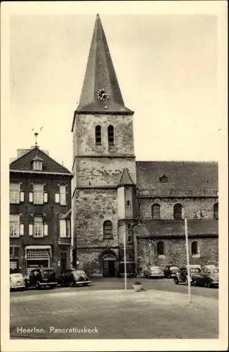 Ak Heerlen Limburg Niederlande, Pancratiuskerk
