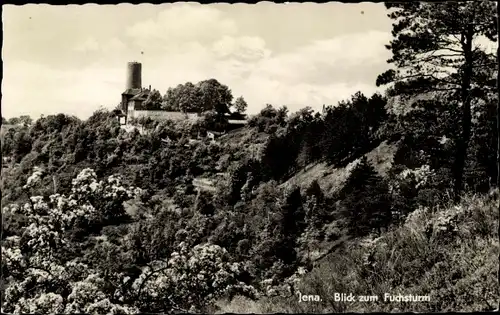 Ak Jena in Thüringen, Blick zum Fuchsturm