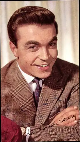 Foto Schauspieler Claus Biederstaedt, Portrait, Autogramm