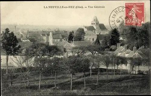 Ak La Neuville en Hez Oise, Gesamtansicht