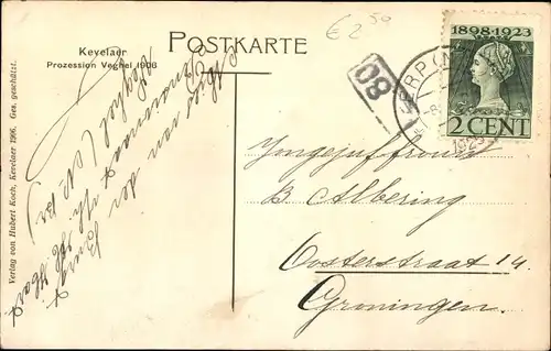 Ak Kevelaer am Niederrhein, Prozession Veghel 1906