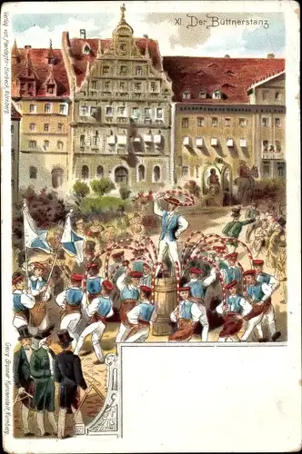 Künstler Litho Nürnberg in Mittelfranken, Der Büttnerstanz