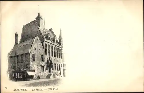 Ak Mechelen Mecheln Malines Flandern Antwerpen, Museum