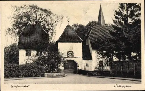 Ak Bersenbrück in Niedersachsen, Klosterpforte