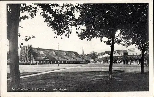 Ak Kaltenkirchen in Holstein, Marktplatz