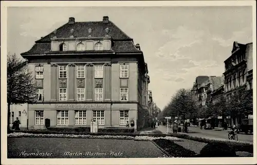 Ak Neumünster in Holstein, Martin Martens Platz