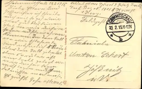 Ak Crimmitschau in Sachsen, Johanniskirche