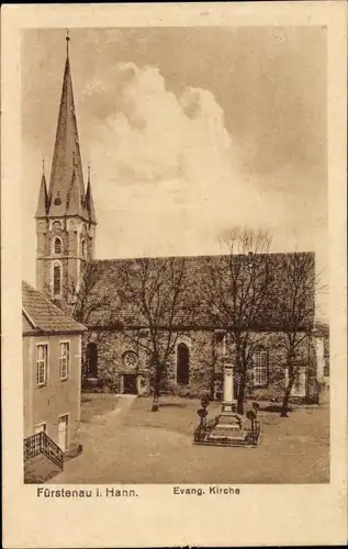 Ak Fürstenau Vechelde in Niedersachsen, Kirche