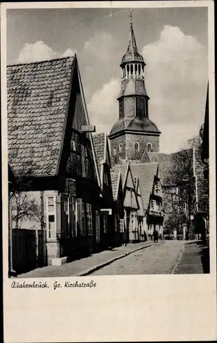 Ak Quakenbrück in Niedersachsen, Gr. Kirchstraße