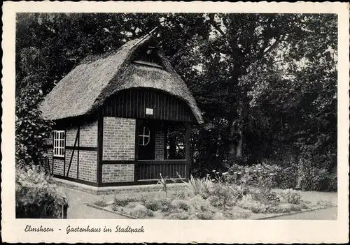 Ak Elmshorn in Holstein, Gartenhaus im Stadtpark