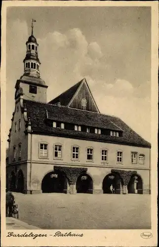 Ak Gardelegen in der Altmark, Rathaus